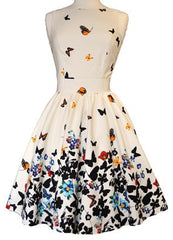 Butterfly print Fit and Flare Size 10