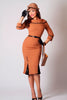 40s Style Fitted Dress Size 12, 14 & 16